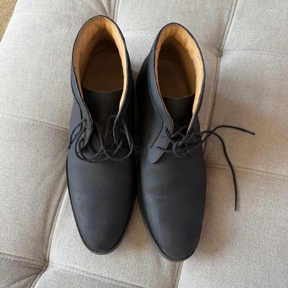 Cole Haan Stanton Chukka Boots Shoes Mens 10 Black Waterproof Leather lace-up main image 8